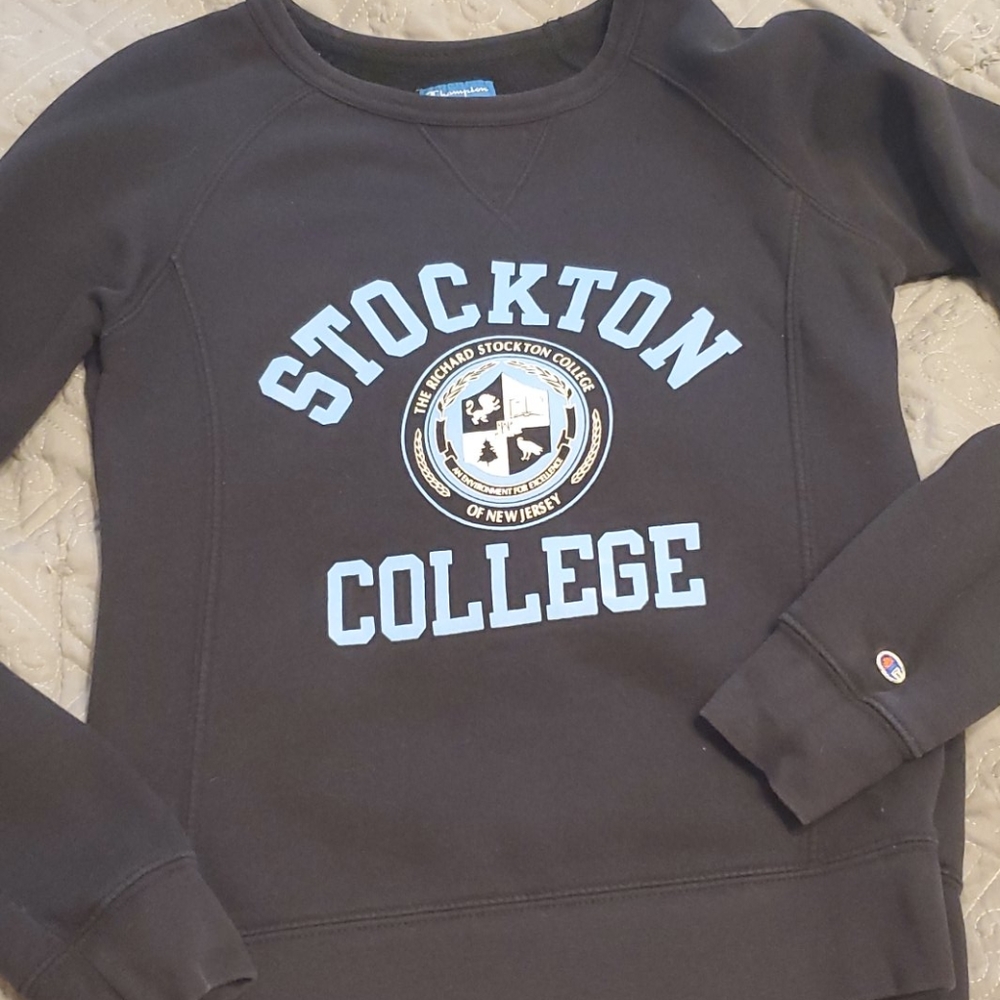 Stockton College sweatshirt